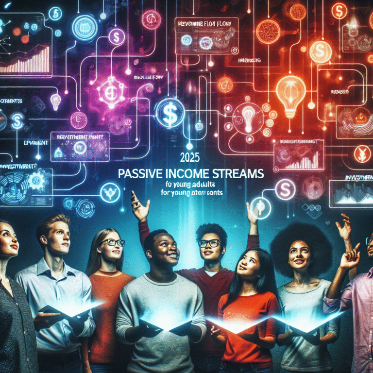 Passive Income Streams for Young Adults in 2025