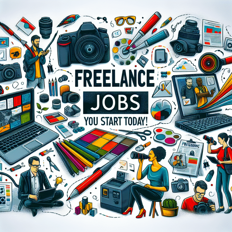 Freelance Jobs You Can Start Today