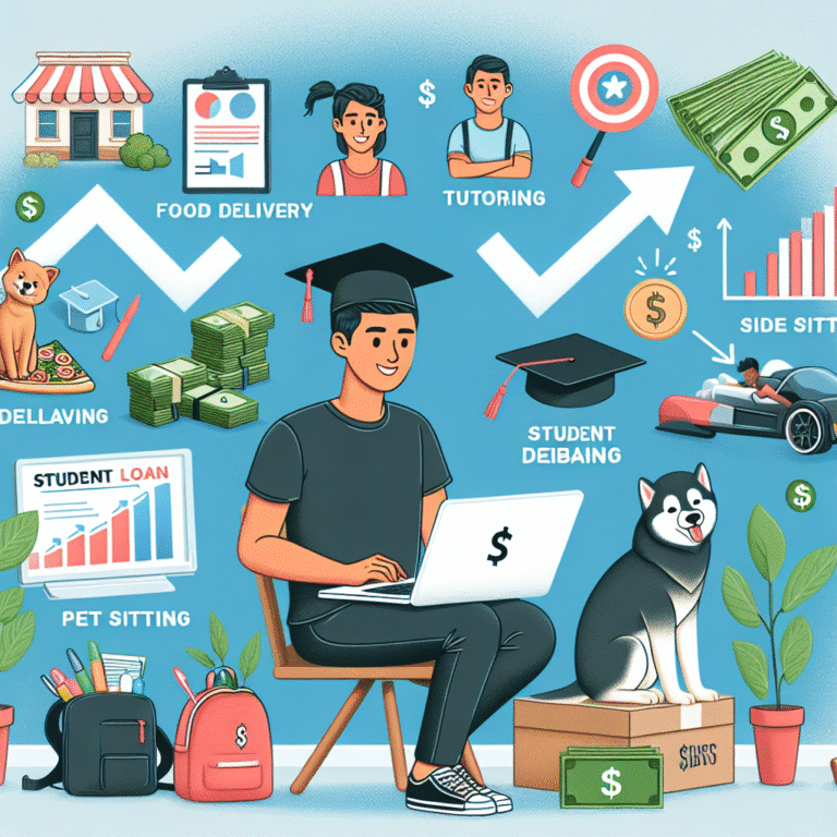 How to Use Side Hustles to Pay Off Student Debt Faster